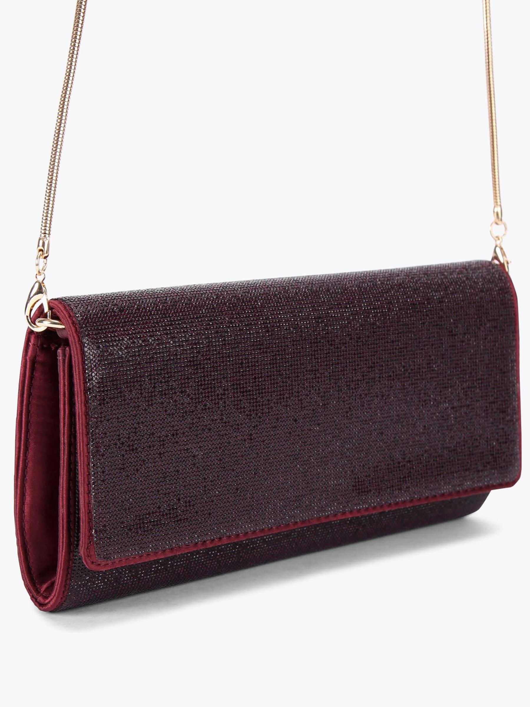 Rood - Carvela Spiral Clutch Bag