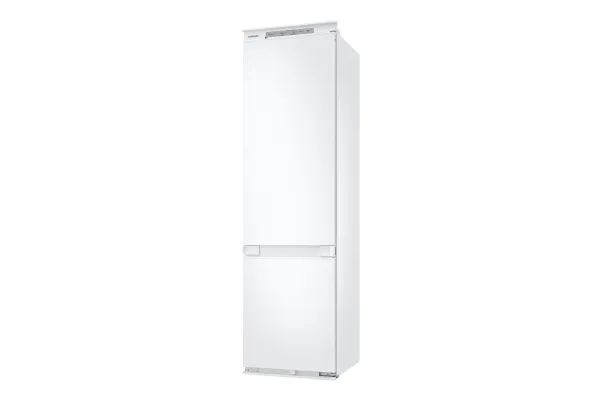 Samsung BRB30705EWW - Køleskab/fryser - bund-fryser - til indbygning - niche - bredde: 55.5 cm - dybde: 56 cm - højde: 193.8 cm - 298 liter - Klasse E - almindelig hvid