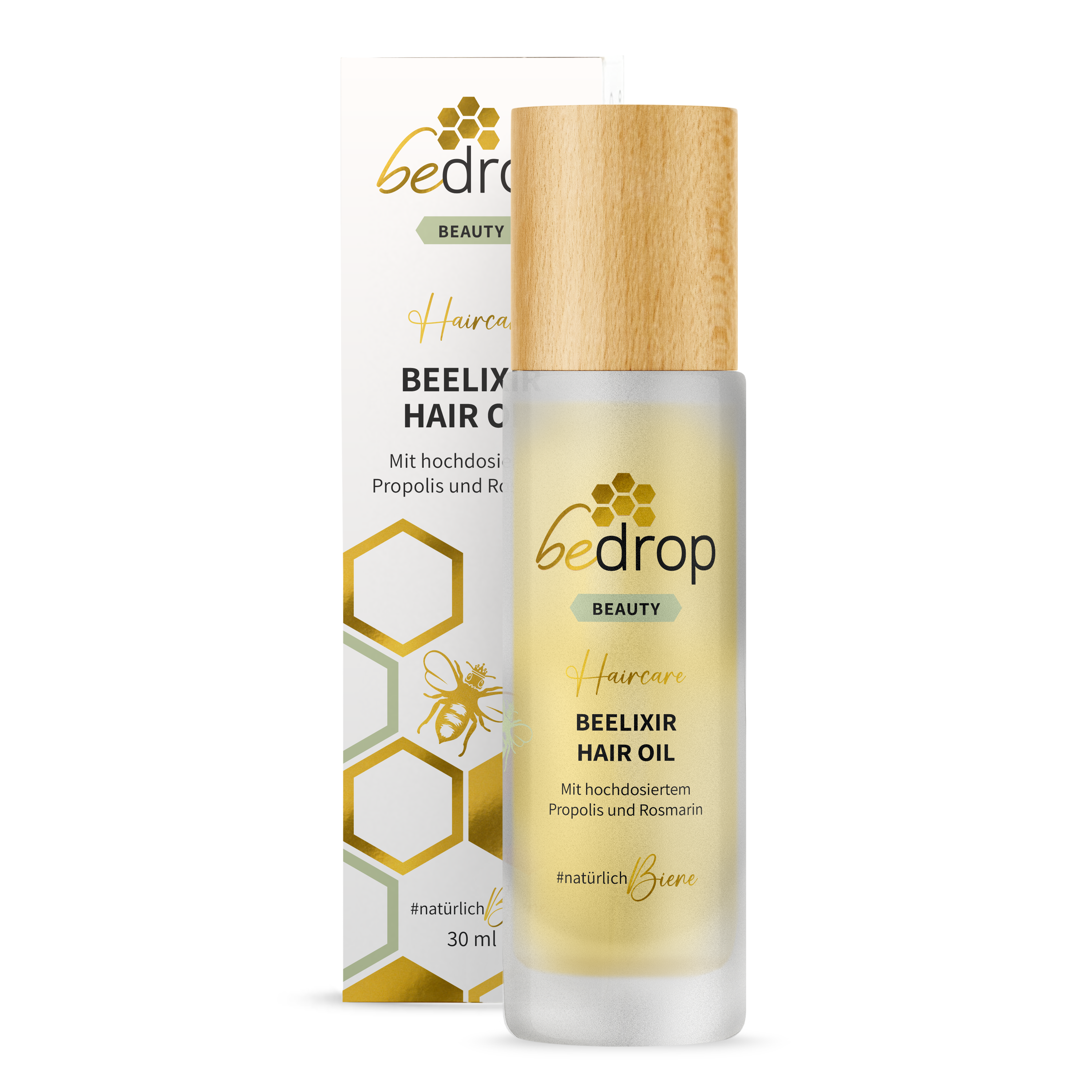 BEELIXIR HAIR OIL / Haaröl mit Manuka Honig, Propolis und Rosmarinextrakt - 30ml