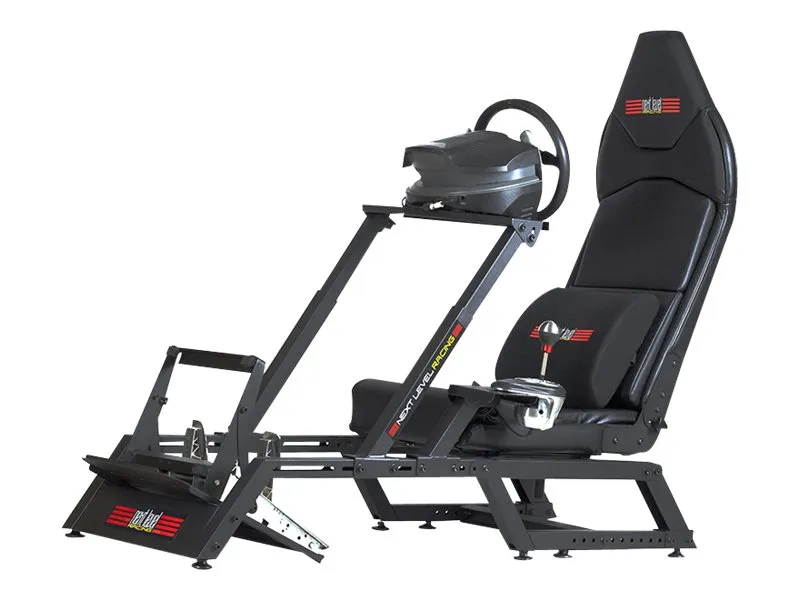 Next Level Racing F-GT - Racersimulationscockpit - mat sort
