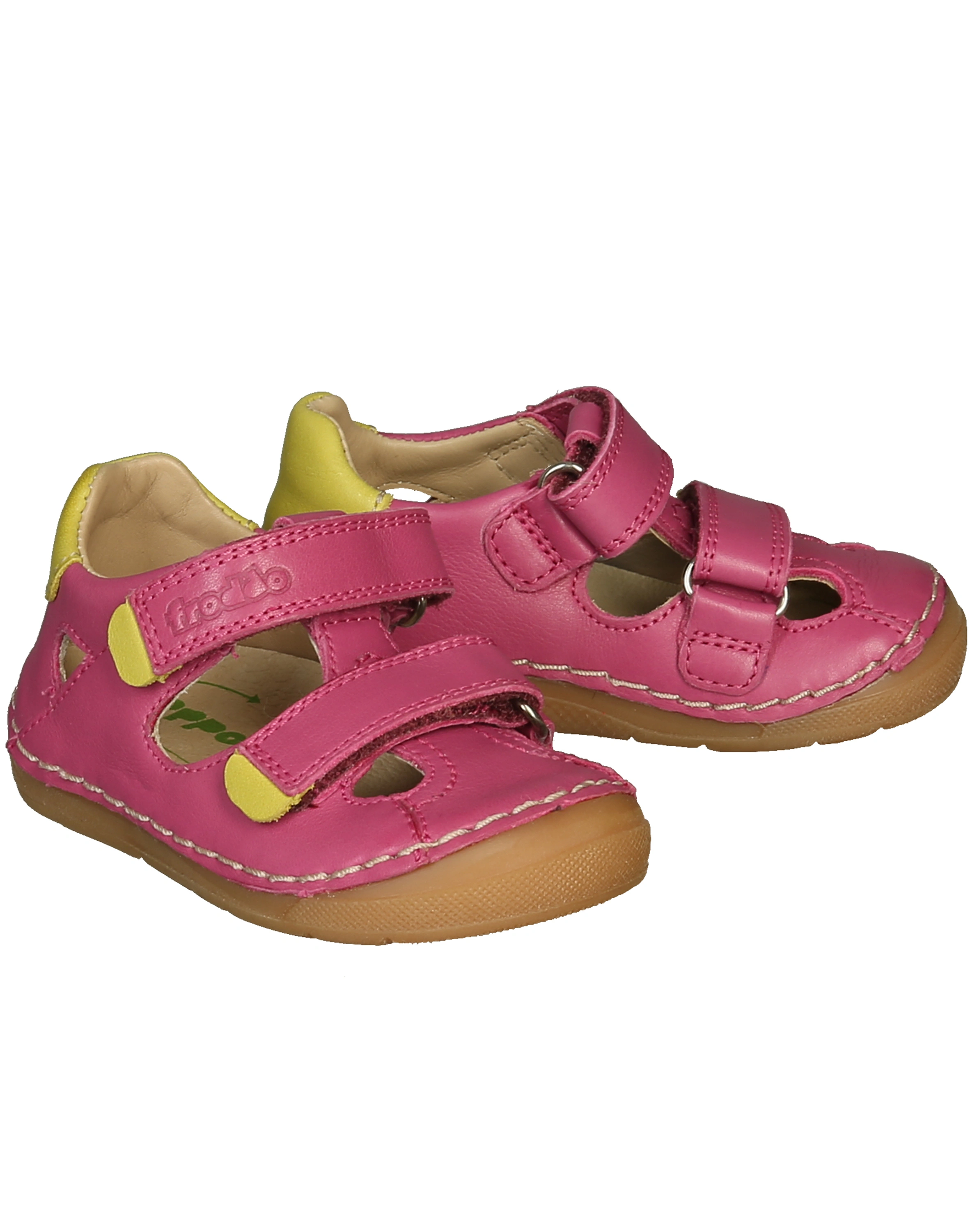 Sandale PAIX DOUBLE in fuxia