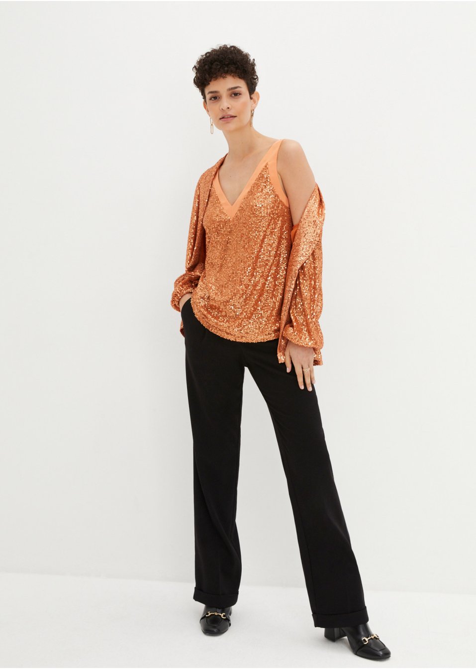 Top à sequins