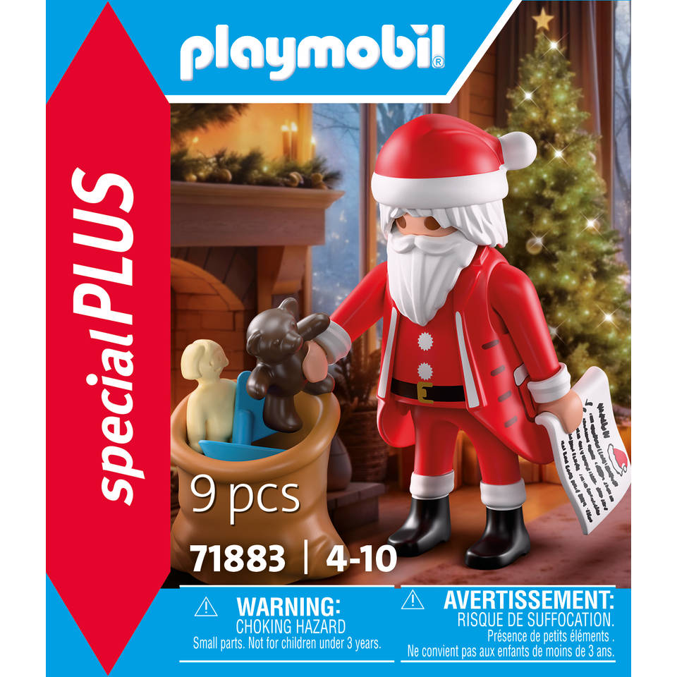 PLAYMOBIL SpecialPLUS Kerstman met verlanglijstje 71883