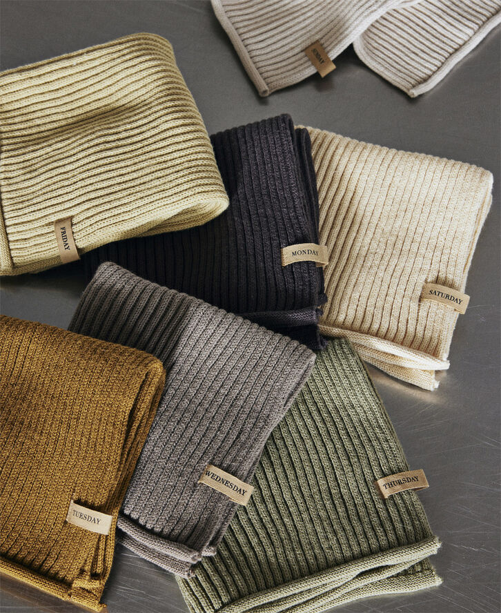 ferm LIVING Day Cloths - Set of 7 - Calm Calm