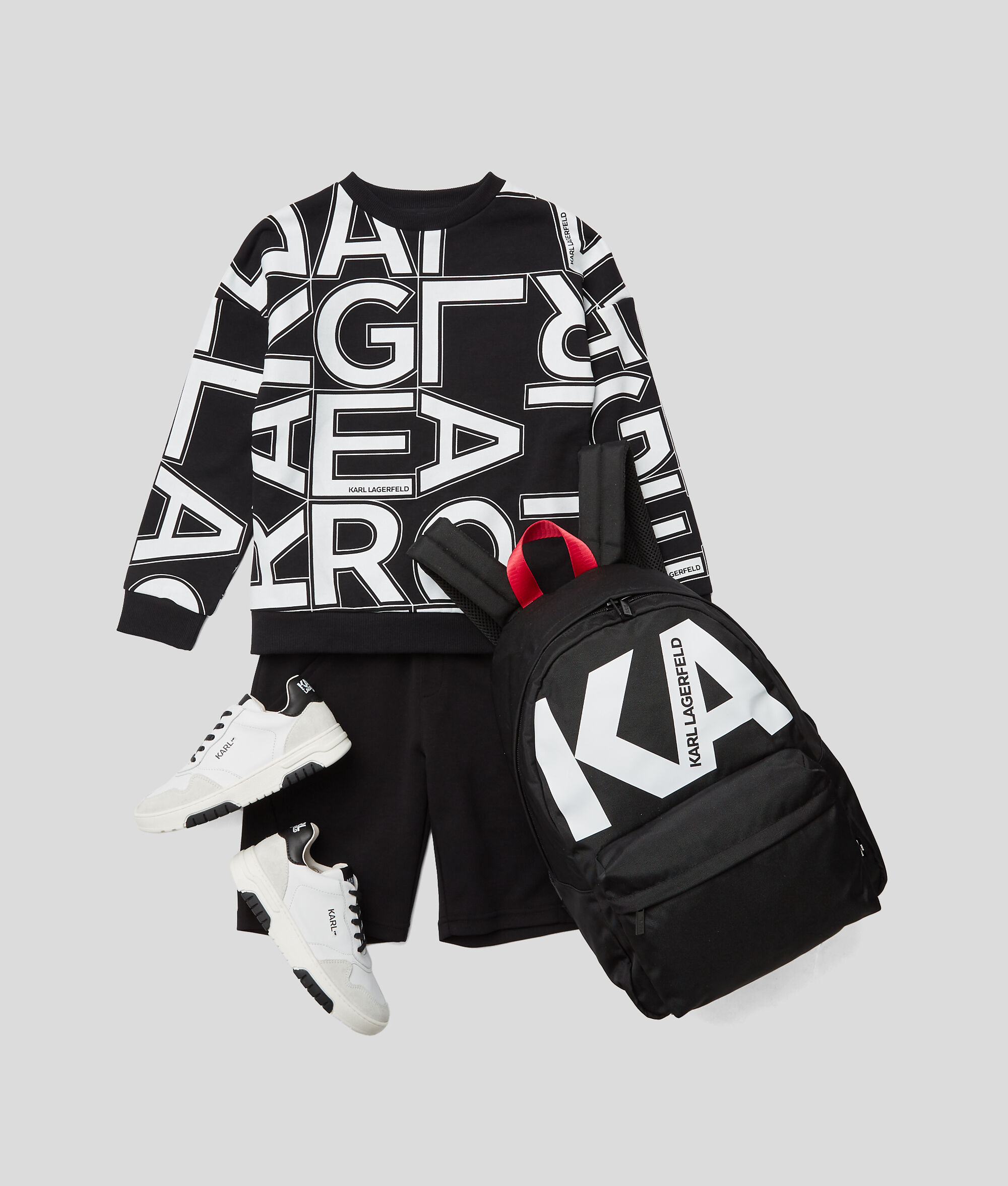 SWEAT-SHIRT AOP KARL LAGERFELD POUR ENFANT