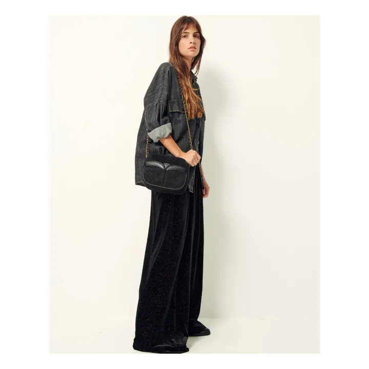 Sessùn Sac Divine Velvet Fibres Recyclées | Noir