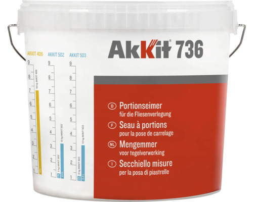 Akkit 736 portie-emmer 12,5 l