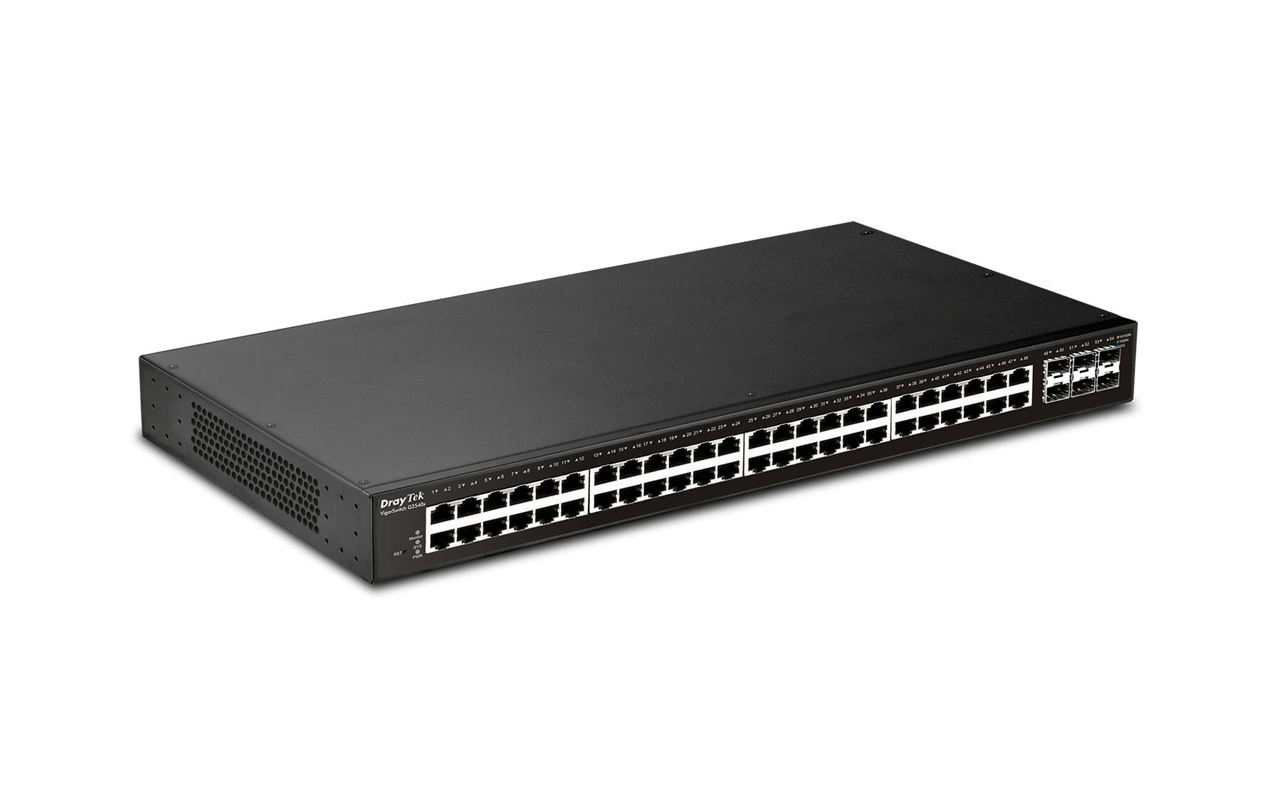Switch VigorSwitch G2540xs 54 Port<br>VigorSwitch G2540xs 54-Port Layer 2+ managebarer SDN 10G Switch