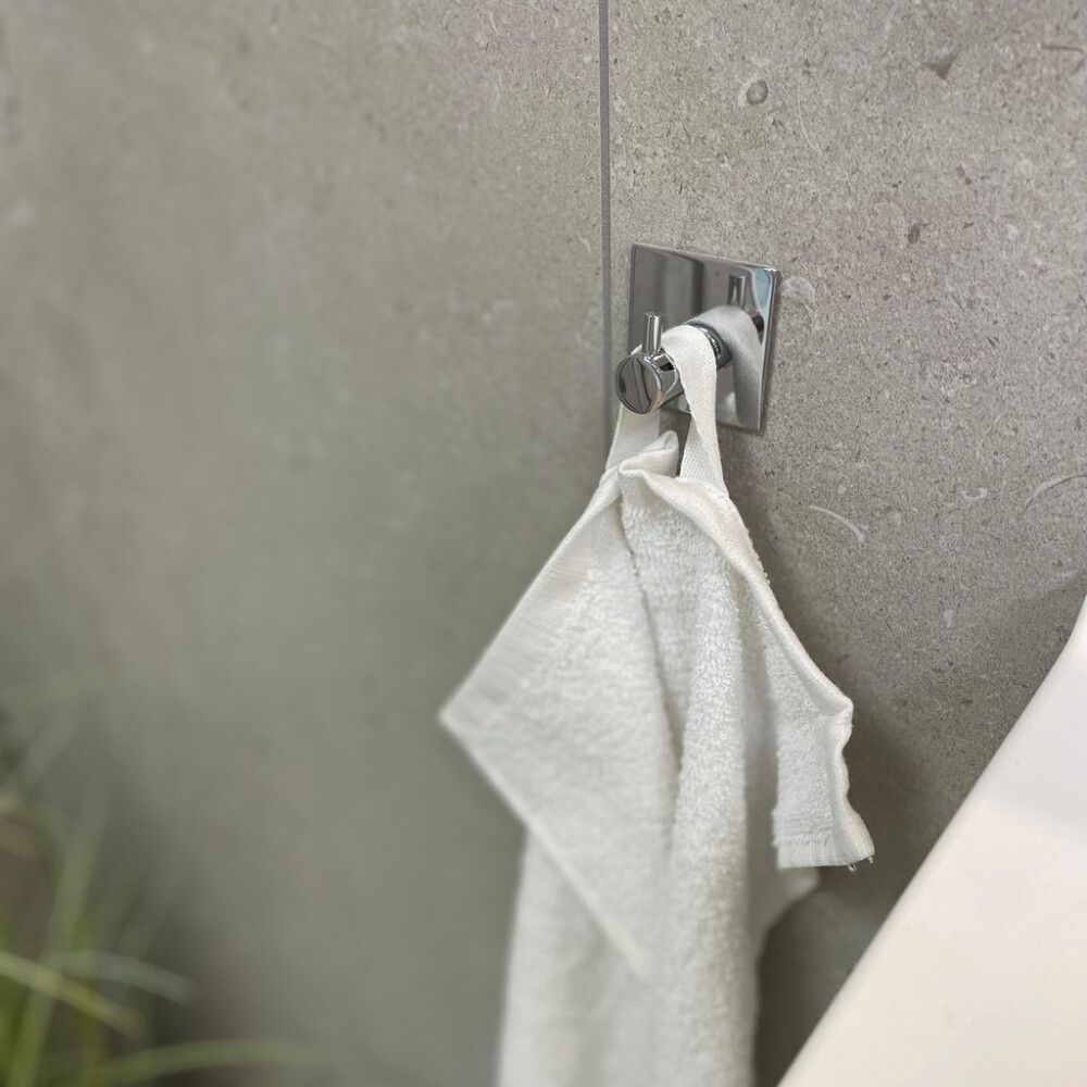 KROK BESLAGSBODEN ENKEL 4,5X4,5 CM FORKROMMET STÅL