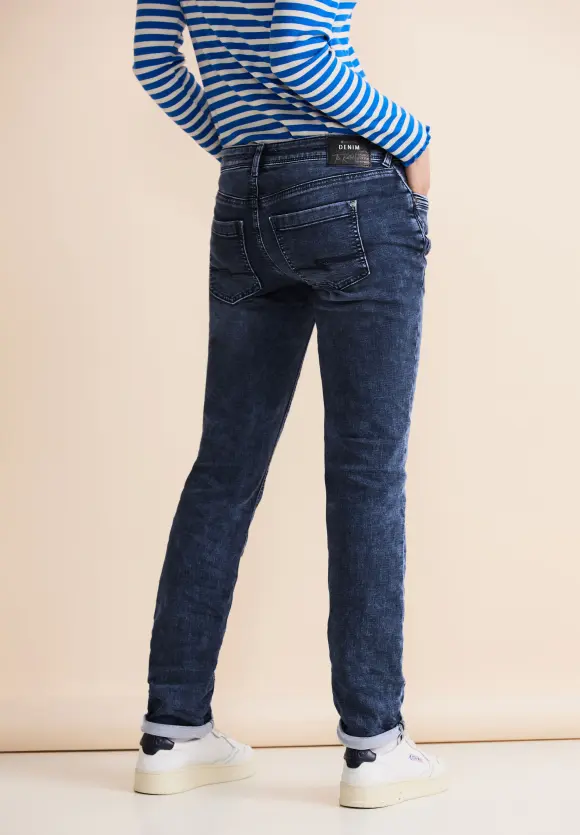 Casual Fit Jeans - indigo knit washed