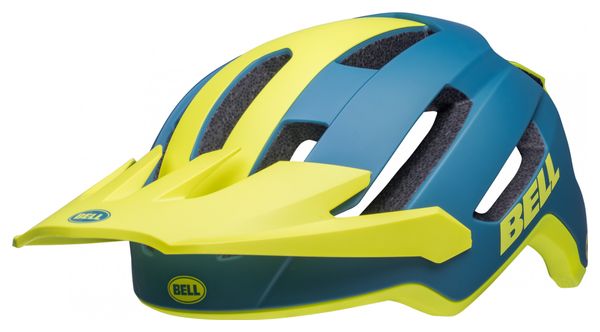 Casque Bell 4Forty Air Mips Bleu Mat Jaune Hiviz