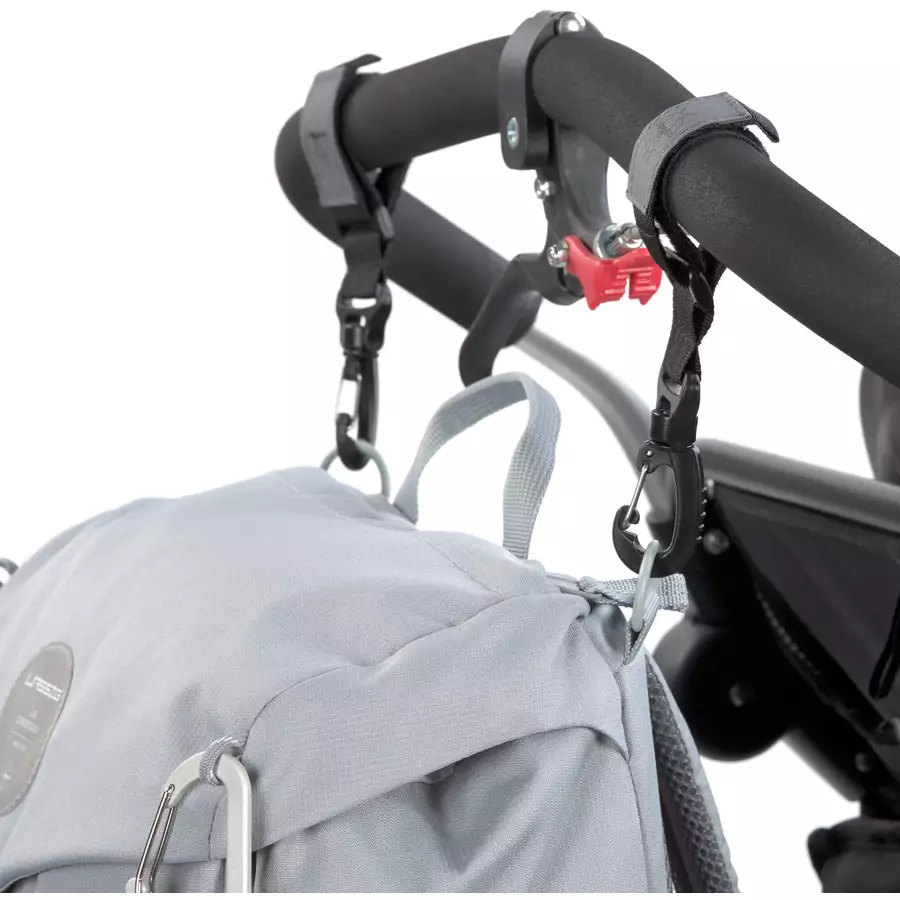 LÄSSIG Wickelrucksack Outdoor Backpack grey