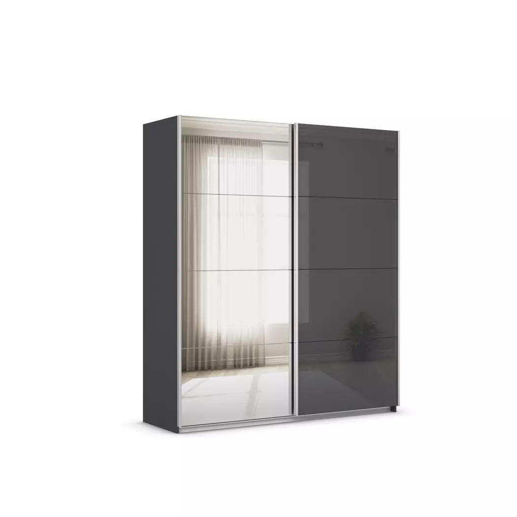 Schwebetürenschrank Quadra 181 x 210 cm