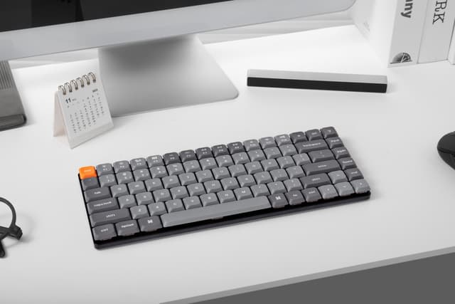 Keychron K3 MAX trådløs tastatur (Gateron Low-profile Red-taster)