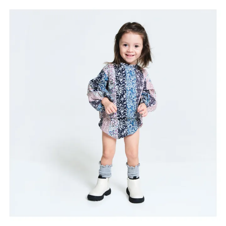 Esther Bloomer Patchwork Gabi | Bleu