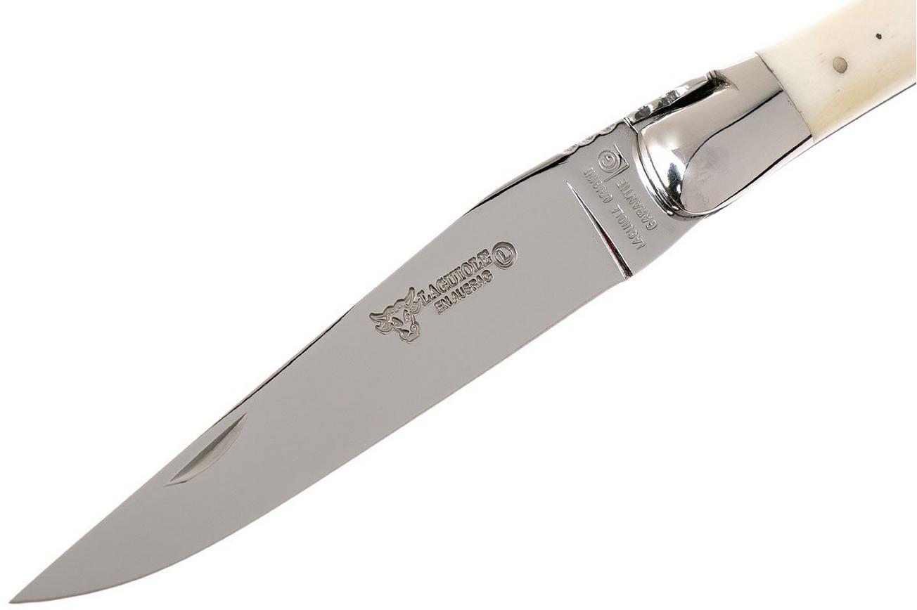 Laguiole en Aubrac Classic 12cm wit been L0212OSI-FSI1