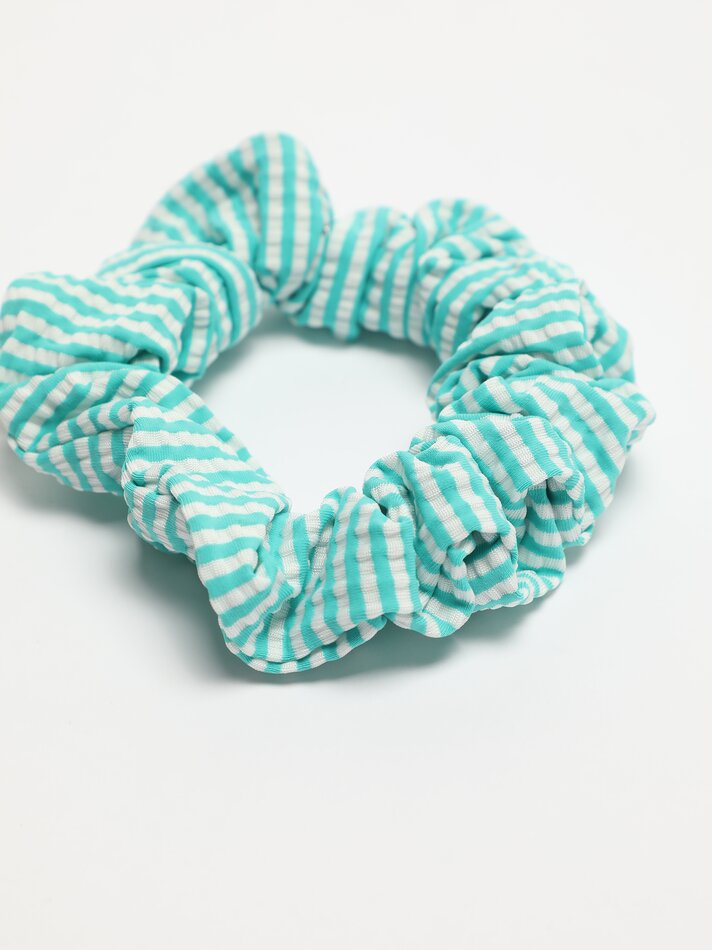 Conjunto de 2 peças e elástico de cabelo - Turquesa