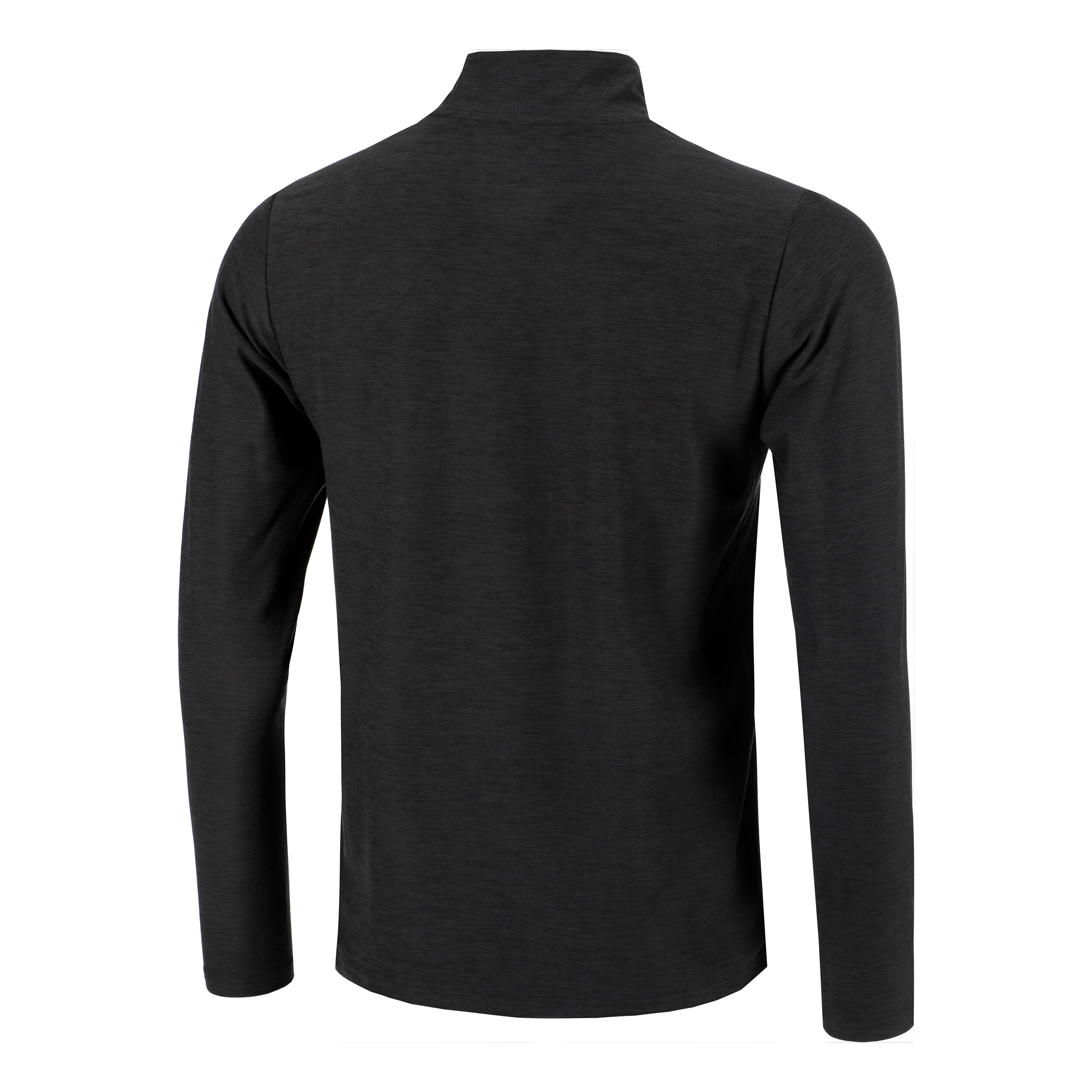 New Balance Space Dye 1/4 Zip Haut Manches Longues Hommes - Noir