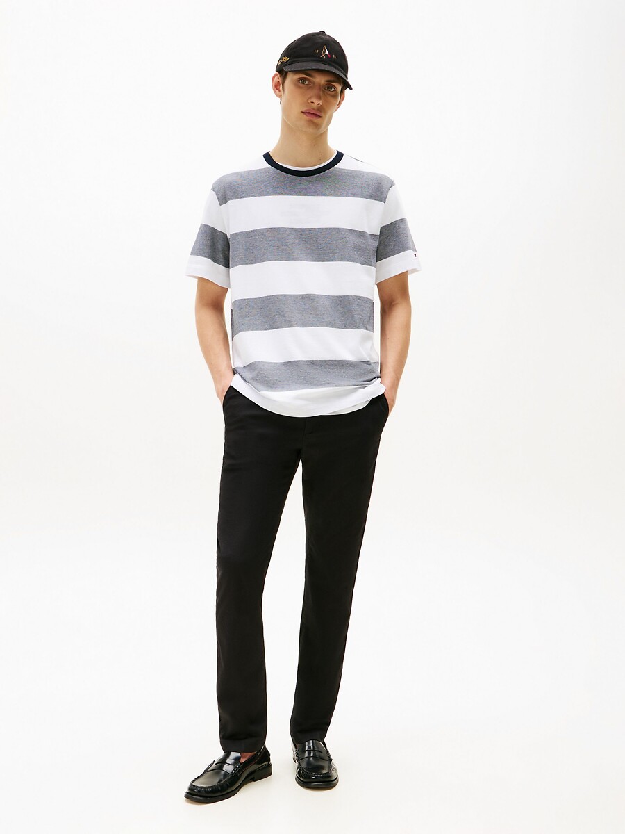 Calça chino TOMMY HILFIGER Bleecker, algodão Pima, 1985