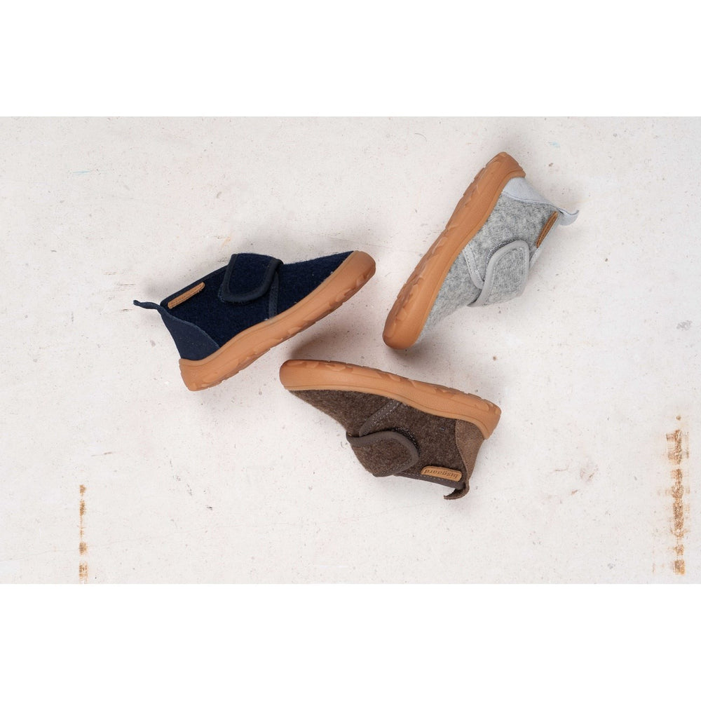 Køb Bisgaard Navy Barefoot Basic Hjemmesko