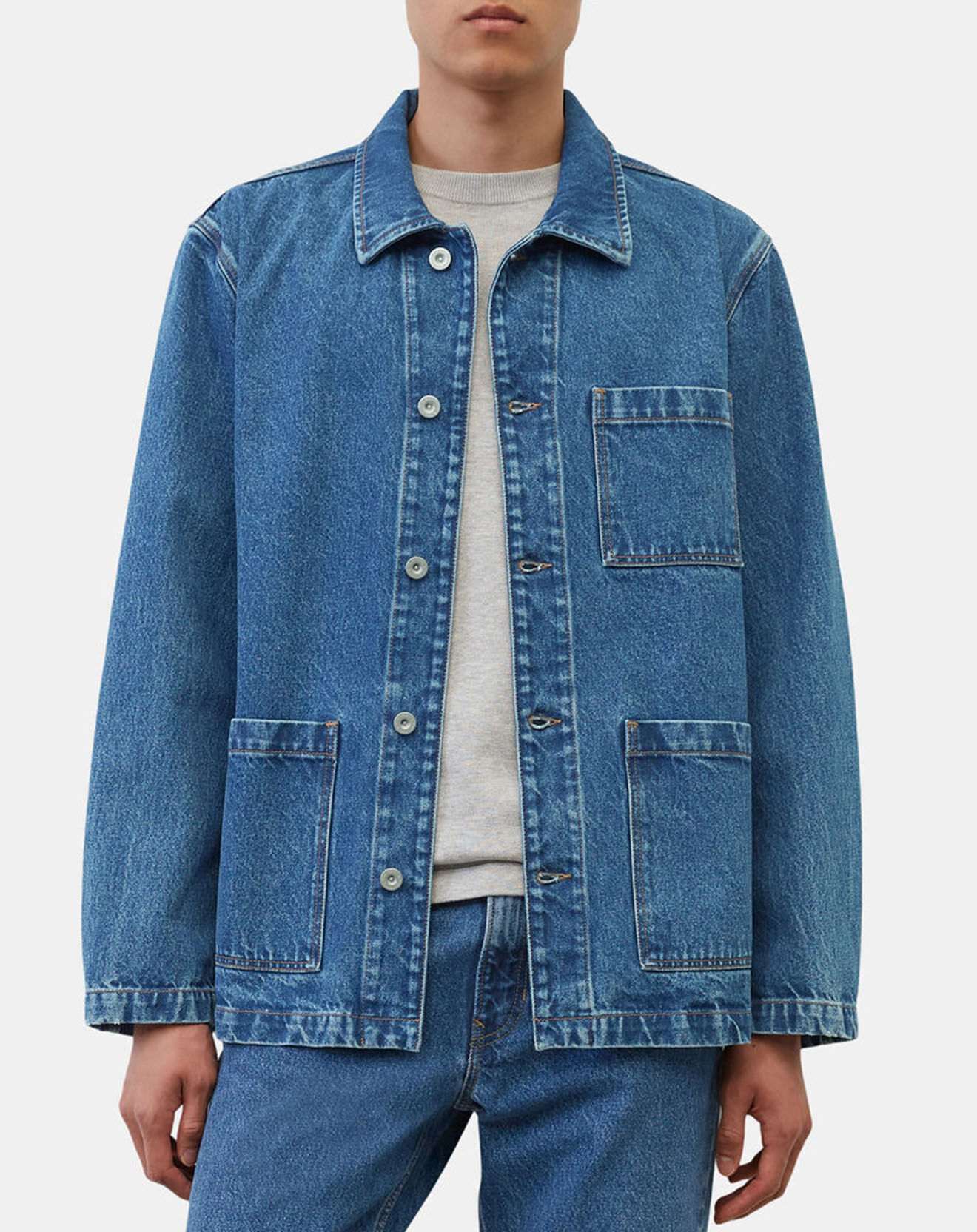 Marc O'Polo Veste en jean bleue