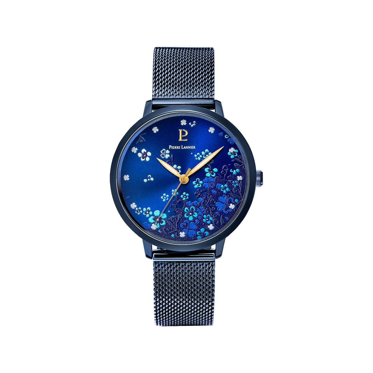 Montre PIERRE LANNIER tallia femme bracelet acier bleu