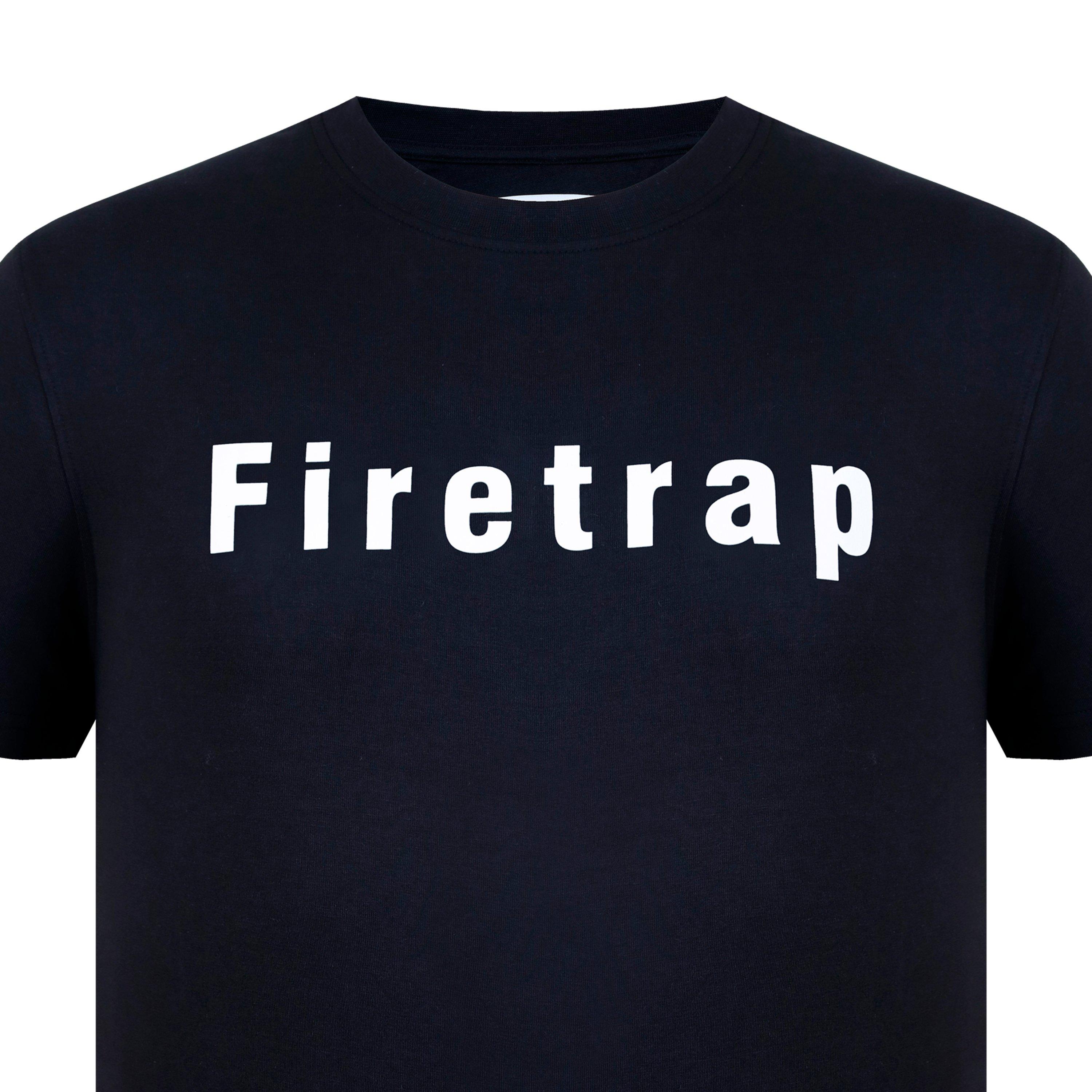 Firetrap Large Logo T Shirt Mens