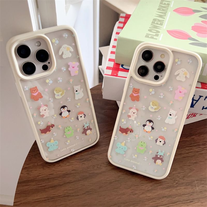 Elliure - Cartoon telefoonhoesje - Apple iPhone 16 Pro Max / 16 Pro / 16 Plus / 16 / 15 Pro Max / 15 Pro / 15 Plus / 15 / 14 Pro Max / 14 Pro / 14 Plus / 14 / SE / 13 Pro Max / 13 Pro / 13