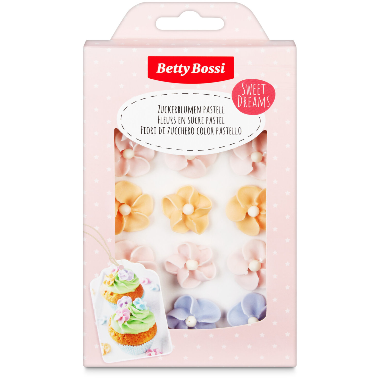 Betty Bossi Zuckerblumen pastell