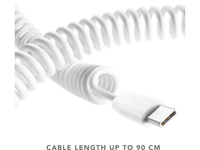 Vonmählen USB-Ladekabel Allroundo Eco All-in-One Weiss All-in-One Lade- und Datenkabel mit Schnellladefunktion
