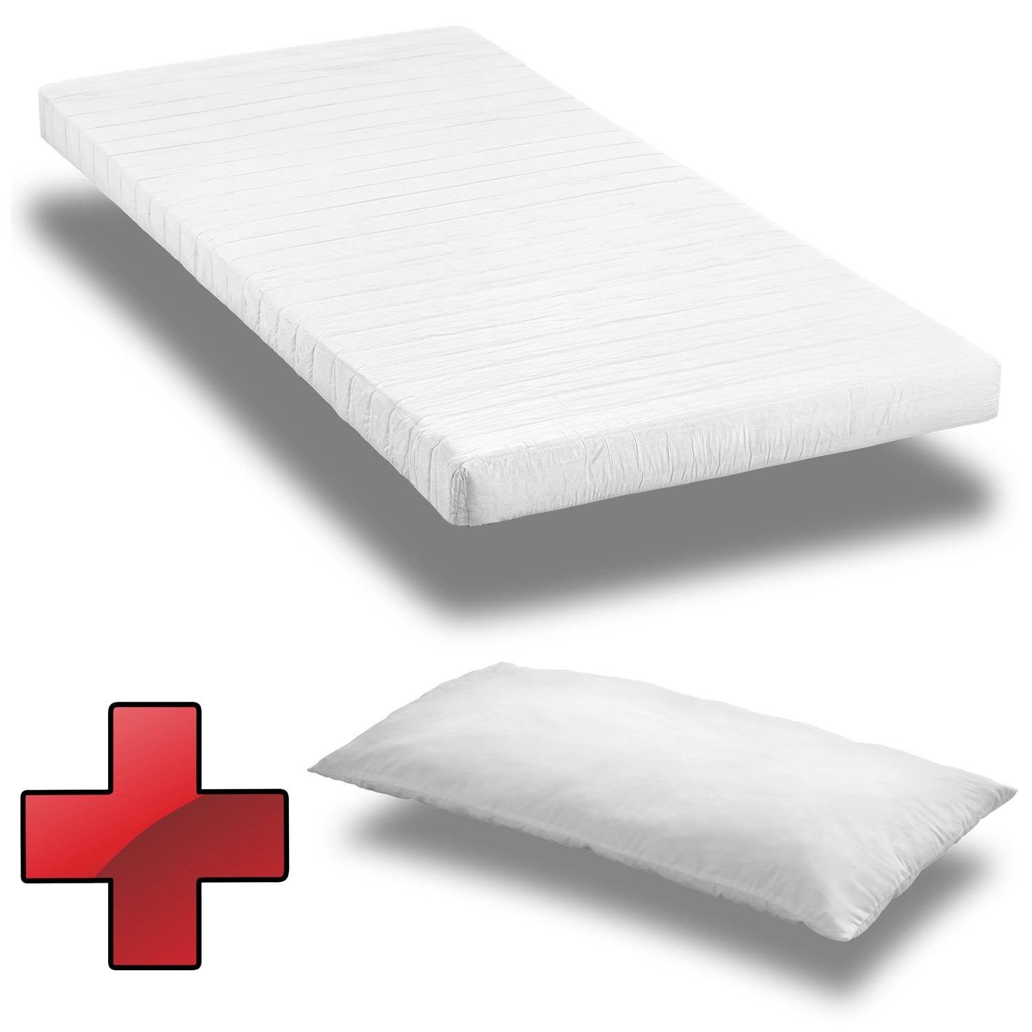 Komfortschaummatratze K10 Matratze 90x200 cm + CloudComfort Basic Mikr