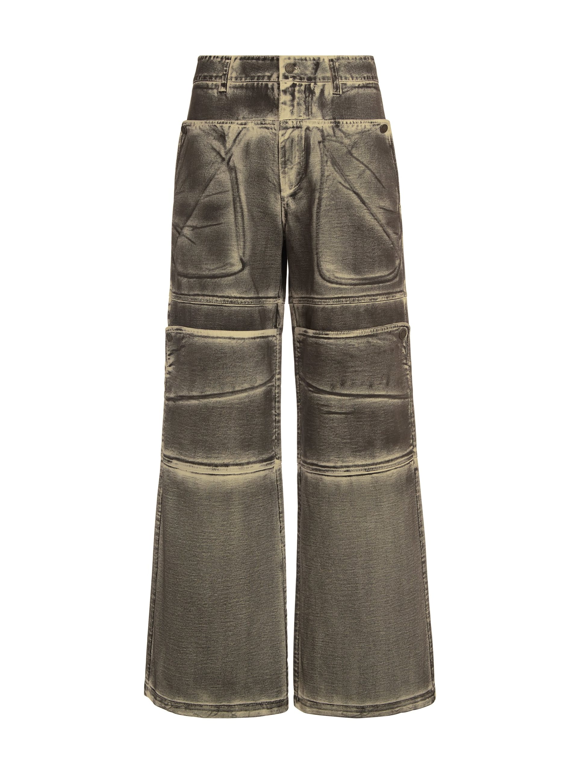 calça cargo estampada