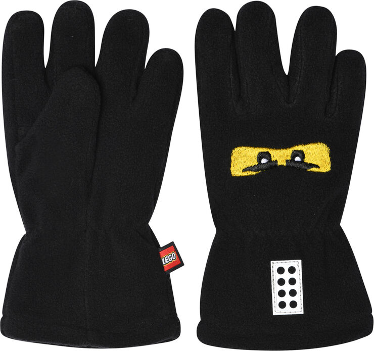 LEGO kidswear-LEGO børnetøj LWASMUS 600 - FLEECE GLOVE Sort