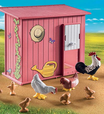 Playmobil Country - H?ne med Kyllinger - 71308 - 29 dele