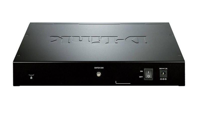 PoE Switch DGS-1210-08P 10 Port<br>8-Port-Managed-Gigabit-Switch mit PoE