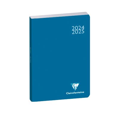 Agenda Classic - 1 jour par page - 10 x 15 cm - bleu - Exacompta