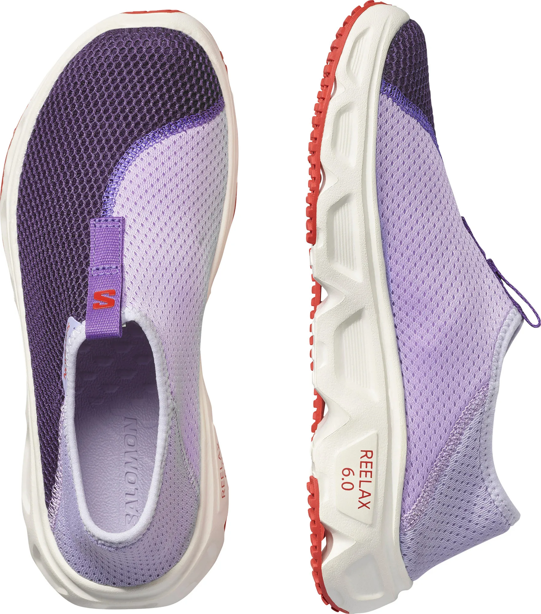 Salomon Women's Reelax Moc 6.0 Astral Aura/violet Tulip/flame Scar
