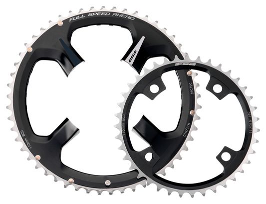 Plateau FSA K-Force ABS 110mm Noir/Rouge