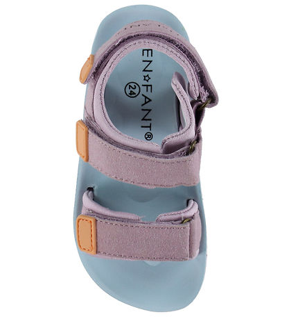 En Fant Sandalen - Klettband - Arctic Ice