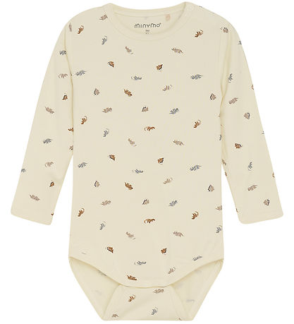 Minymo Body l/æ - Viskose - Tradewinds m. Dinosaurer