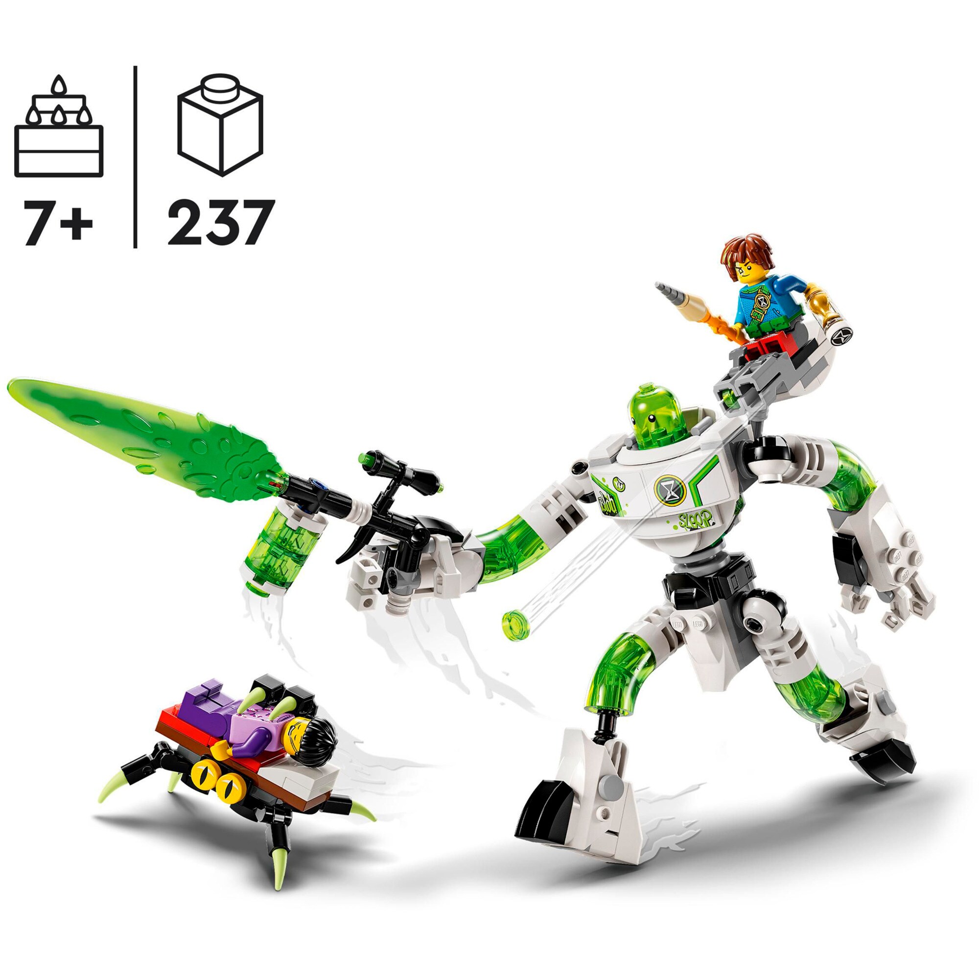 LEGO Konstruktionsspielzeug DREAMZzz Mateo und Roboter Z-Blob