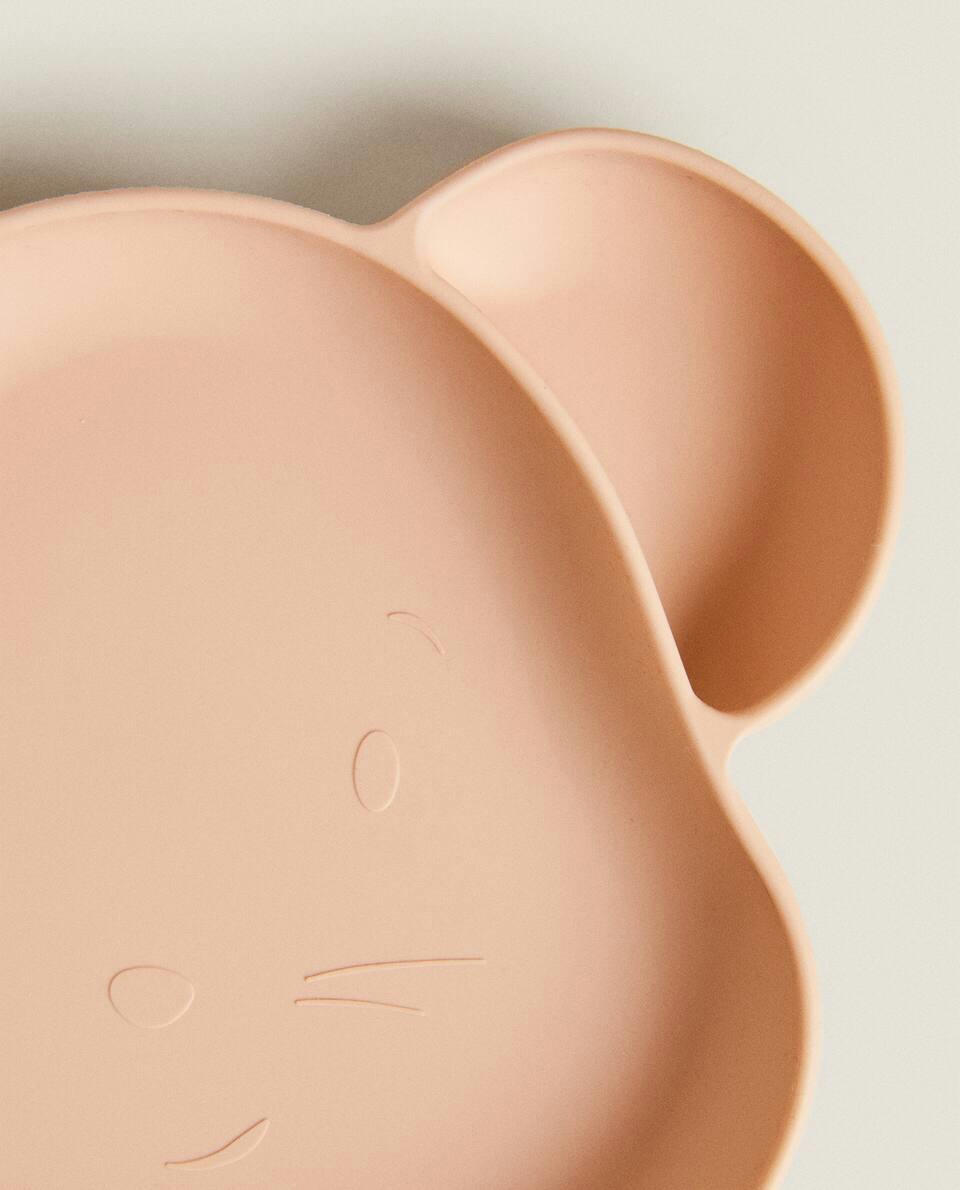 UTENSÍLIOS DE MESA DE SILICONE MOUSE