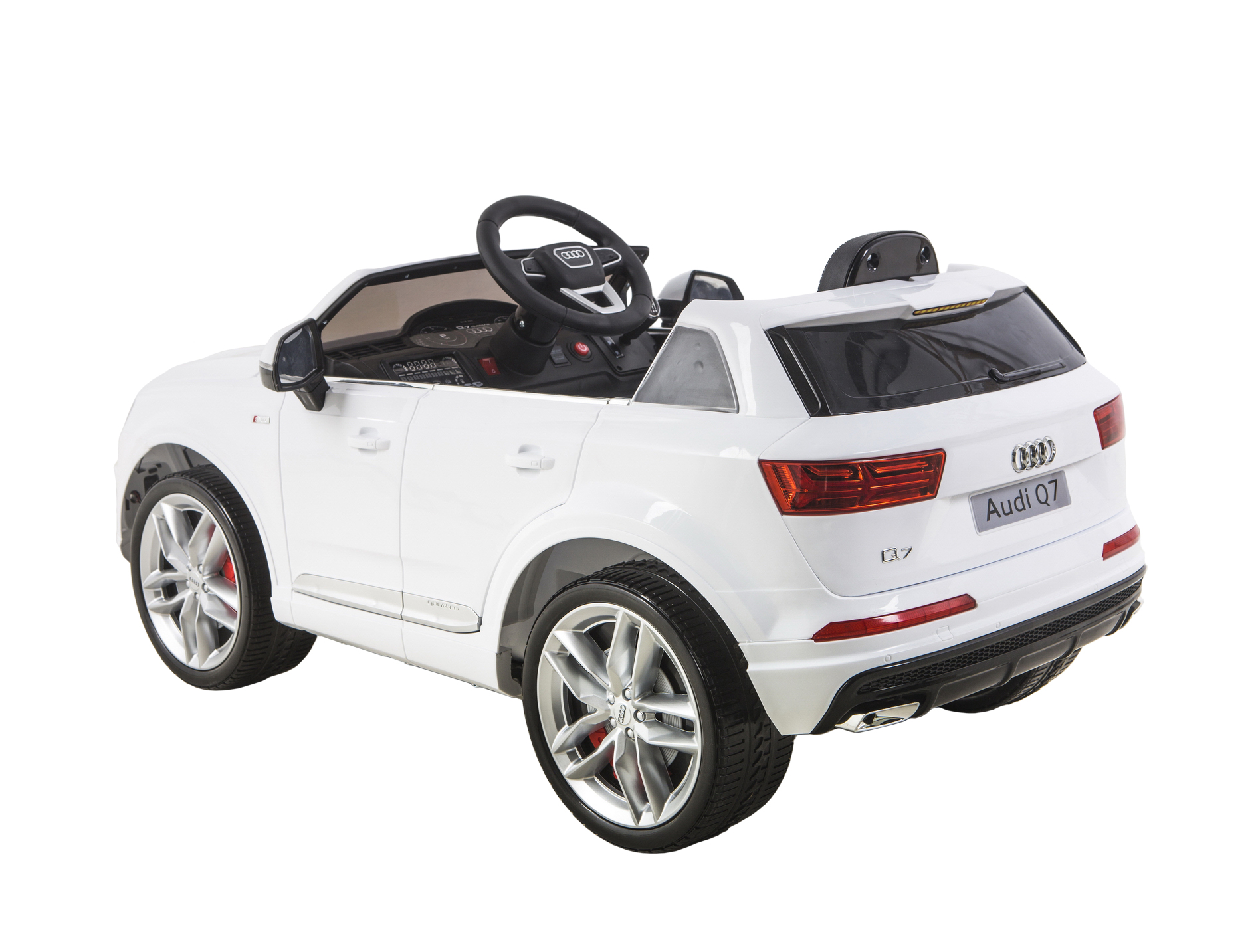Elektroauto Kinder Audi Q7 weiss