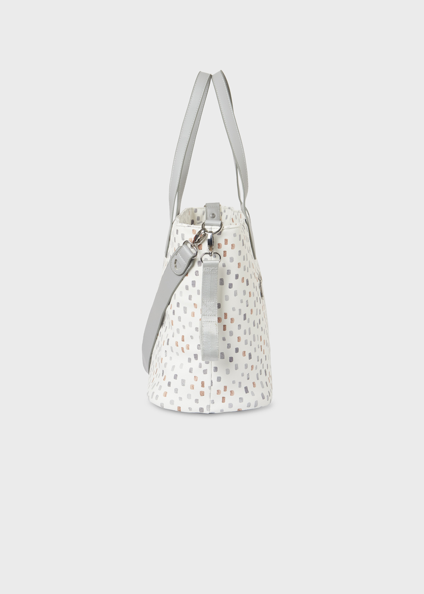 Bolsa para fraldas com estampa de bebê