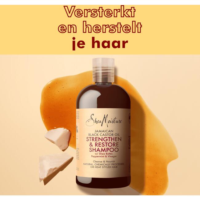 Shea Moisture Jamaican Black Castor Oil Shampoo 384 ML