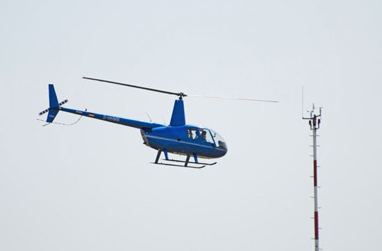 Hubschrauber-Rundflug Frankfurt ab Egelsbach als Geschenk