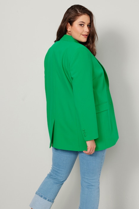 Blazer, Revers, Langarm, Komplettfutter