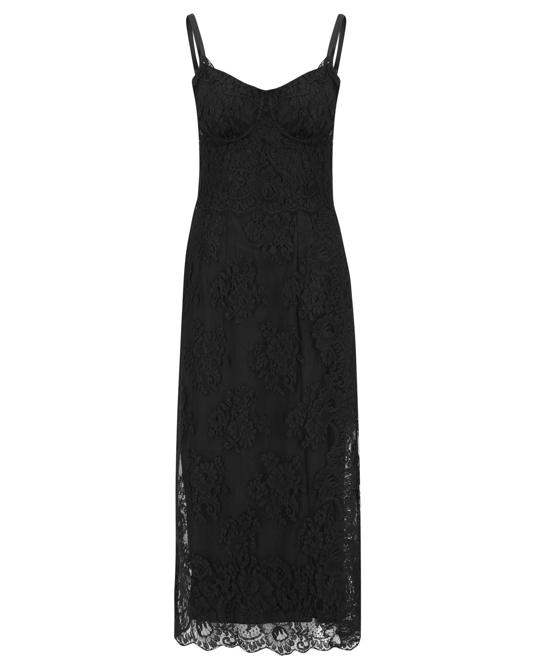 Dolce & Gabbana| Damen Kleid aus Chantily Spitze
