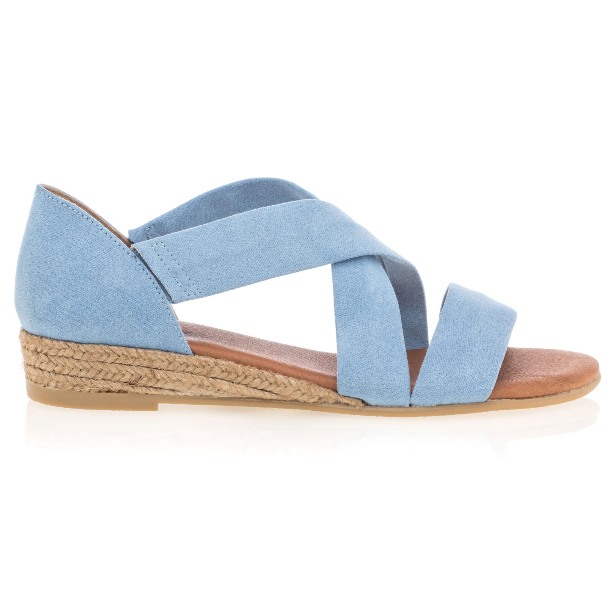 Sandales Femme bleu ciel