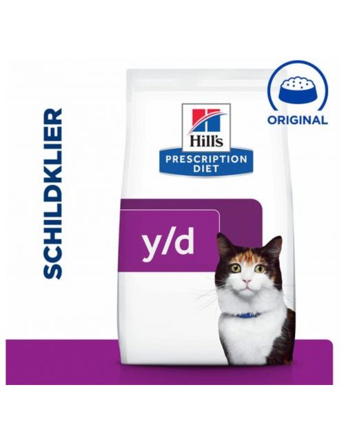 Hill's Prescription Diet Y\/D Thyroid Care Zak - Kattenvoer